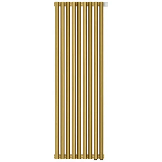 Радиатор трубчатый Сунержа Эстет-00 EU50, 9 секций, нижнее подключение, цвет золото, 03-0322-1209