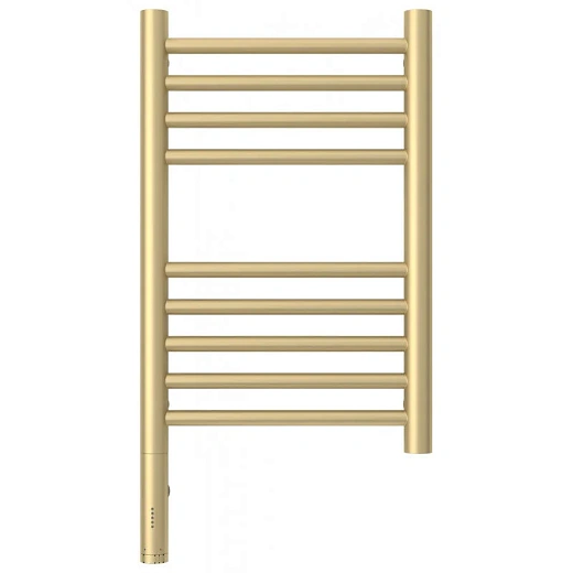 Полотенцесушитель электрический Сунержа Богема 3.0, высота 50 см, ширина 30 см, диммер слева/справа, цвет матовая шампань, 022-5804-5030/022-5805-5030