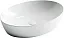Раковина Ceramicanova Element CN5018 61 x 41 x 15 см, накладная, овальная, без перелива, сантехфарфор