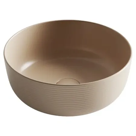 Раковина Ceramicanova Element CN6073MC, 35 см, сантехфарфор, цвет капучино матовый