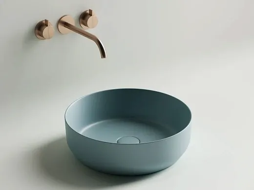 Умывальник Ceramicanova Element CN6022MLG 39х39х12см накладной круглый без перелива, CN6022MLG