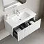 Тумба под раковину Sancos SNOB R 1.0, SNR1.090W, 90 см, подвесная, Bianco