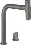 Смеситель Hansgrohe Metris Select M71 73818340 для кухни, черный хром