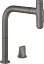 Смеситель Hansgrohe Metris Select M71 73818340 для кухни, черный хром