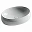 Умывальник Ceramicanova Element CN5033 55см naкладной сантехфарфор белый, CN5033