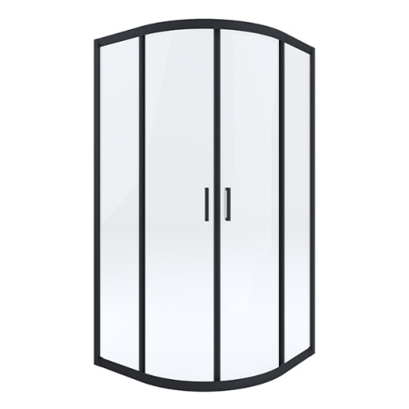Душевой уголок Deante Funkia KYP N51K 90x90 стекла прозрачные, профиль черный Душевой уголок Deante Funkia KYP N51K 90x90 стекла прозрачные, профиль черный