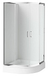 Душевой уголок Deante Funkia KYP 052K 80х80 прозрачное стекло