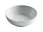 Умывальник Ceramicanova Element CN6020 37х37х11см накладной круглый без перелива, CN6020