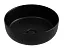 Раковина Ceramicanova Taycan CN12003MB, 37.5 см, сантехфарфор, накладная, черный матовый