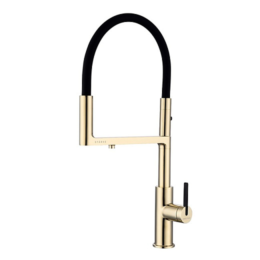 Смеситель PAULMARK TORNADO To213402-G, (золото)