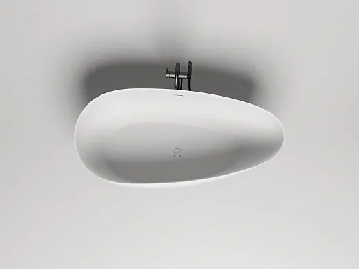 Ванна Salini Paola 101511GF, 160 х 77 см, из искусственного камня S-Sense, цвет белый, покраска по RAL полностью