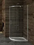 Душевой уголок New Trendy NEW KOMFORT (стекло графит) 90x90x195
