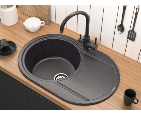 Смеситель для кухни Paulmark Essen Es213211-401 антрацит