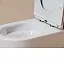 Подвесной безободковый унитаз Ceramicanova Noe CN4011T, Торнадо, крышка микролифт, белый