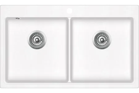 Кухонная мойка AquaSanita MAGNA SQM200 (альба)