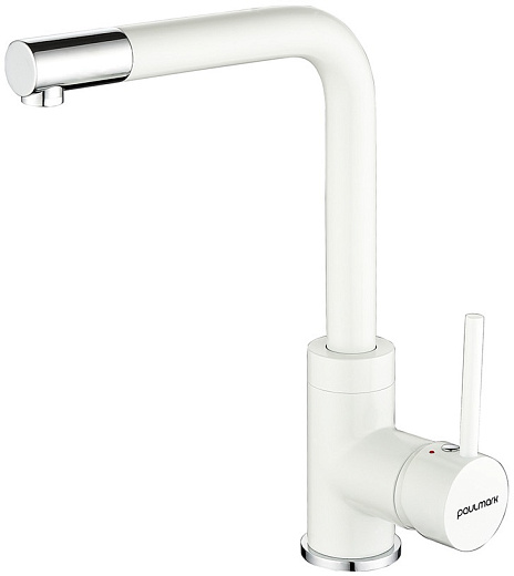 Смеситель для кухни Paulmark Honner Ho212018-431TW белый