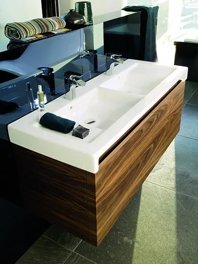 Умывальник Roca Stratum 130 двойной 130х50см, 327630000