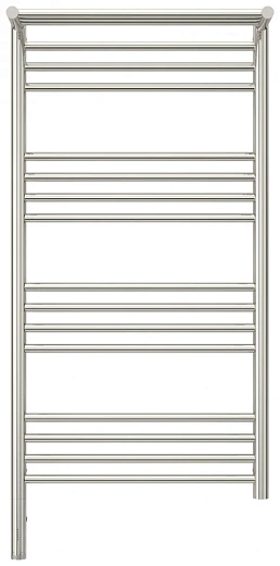 Полотенцесушитель электрический Сунержа Богема 3.0 1000x500 с полкой, хром, L/R