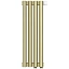 Радиатор отопления Сунержа Эстет-00 EU50, 4 секции, нижнее подключение, цвет шампань, 020-0322-5004