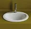 Умывальник Ceramicanova Sun CN6080 51.5см сантехфарфор белый, CN6080
