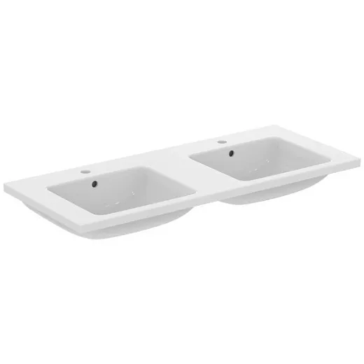 Умывальник Ideal Standard i.life B 120x51см двойной с отверстием подсмеситель, T460201