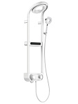 AQM8004W Душевая система AQUAme для душа с термостатом,  Белый