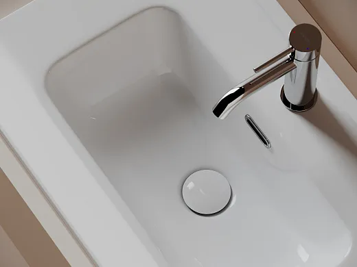 Умывальник накладной Ceramicanova Компакт белый, CN7025