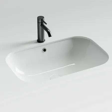 Раковина Ceramicanova Era CN15007, 61 см, сантехфарфор, белый