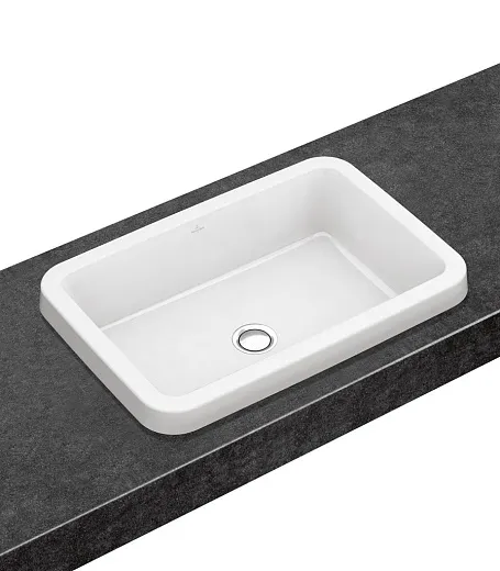 Умывальник встраиваемый Villeroy&Boch Architectura 41676001 61,5x41,5 без отв. для смесителя