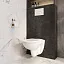 Подвесной унитаз VitrA Normus ободковый Open-Rim санитарный фарфор антибактериальное покрытие Hygiene, белый, 6855B003-0101
