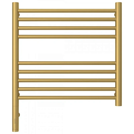 Полотенцесушитель электрический Сунержа Богема 3.0, 500x500, цвет матовое золото, 032-5804-5050/032-5805-5050
