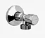 Угловой вентиль Schell Comfort 1/2"x3/4", 033000699
