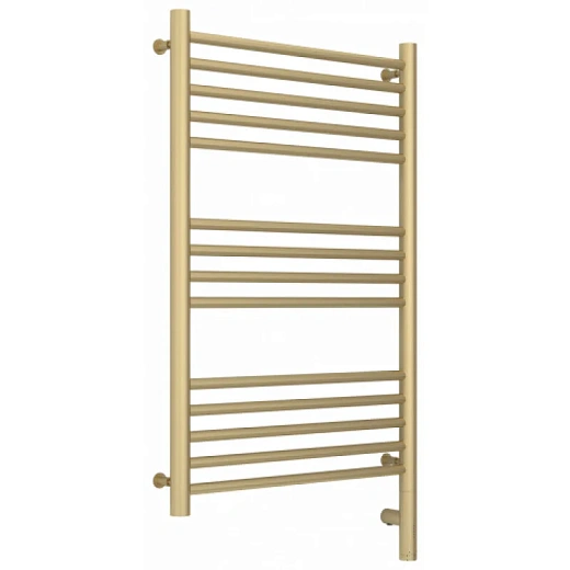 Полотенцесушитель электрический Сунержа Богема 3.0, высота 80 см, ширина 50 см, диммер слева/справа, цвет матовая шампань, 022-5804-8050/022-5805-8050