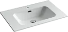 Умывальник Ceramicanova Element CN7007 71х46.5х18см накладной прямоугольный с переливом, CN7007