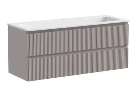 Тумба под раковину Sancos Snob T 120 см подвесная, Doha Soft, SNT120SM
