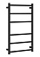 Полотенцесушитель электрический Стилье Формат 27 31528-8050, 800 x 500, ширина 53.2 см, высота 80 см, черный матовый, МЭМ справа Полотенцесушитель электрический Стилье Формат 27 31528-8050, 800 x 500, ширина 53.2 см, высота 80 см, черный матовый, МЭМ справа