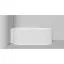 Ванна Salini Perla 1049202MF/1049203MF, 180 х 90 см, из искусственного камня S-Stone, с донным клапаном, левая/правая, цвет белый матовый, покраска по RAL полностью