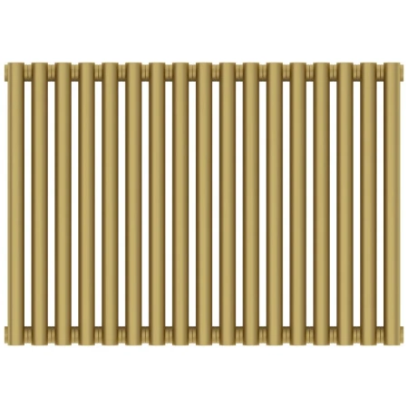 Радиатор трубчатый Сунержа Эстет-11, 17 секций, боковое подключение, цвет матовое золото, 032-0302-5017