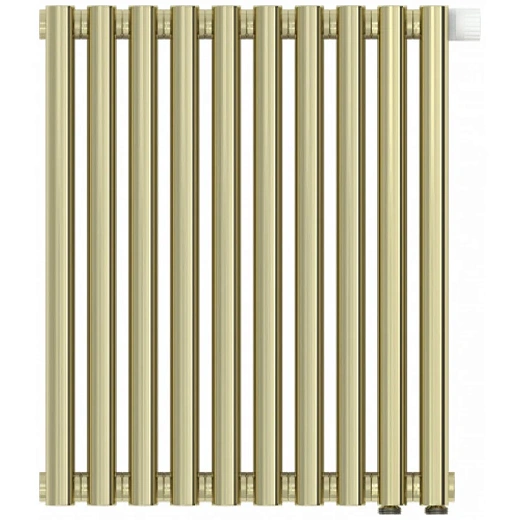 Радиатор отопления Сунержа Эстет-11 EU50, 10 секций, нижнее подключение, цвет шампань, 020-0312-5010