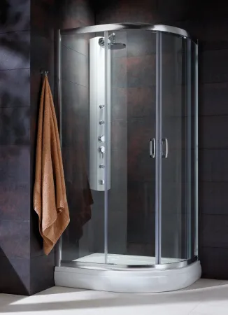Душевой уголок Radaway Premium Plus E 1900 100x80x190 прозрачное/хром