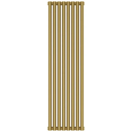 Радиатор трубчатый Сунержа Эстет-00, 8 секций, боковое подключение, цвет матовое золото, 032-0332-1208 Радиатор трубчатый Сунержа Эстет-00, 8 секций, боковое подключение, цвет матовое золото, 032-0332-1208