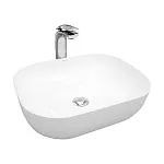 Раковина REA MONA SLIM WHITE 50*40см , цвет белый