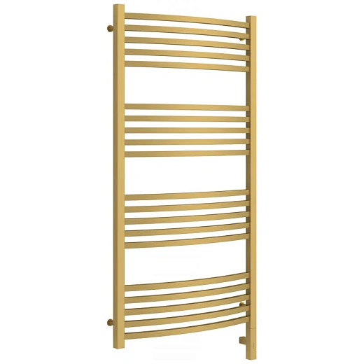 Полотенцесушитель электрический Сунержа Аркус 3.0, 1200x600, цвет матовое золото, 032-5704-1260/032-5705-1260