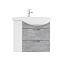 Тумба напольная Volna Vario Z 70.2Y под умывальник Балтика 70 бетон