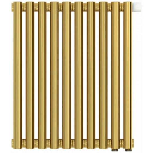 Радиатор трубчатый Сунержа Эстет-11 EU50, 10 секций, нижнее подключение, цвет золото, 03-0312-5010
