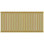 Радиатор трубчатый Сунержа Эстет-11, 25 секций, боковое подключение, цвет золото, 03-0302-5025 Радиатор трубчатый Сунержа Эстет-11, 25 секций, боковое подключение, цвет золото, 03-0302-5025