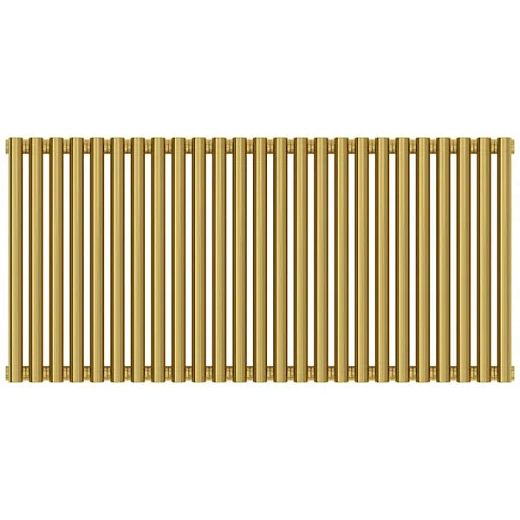 Радиатор трубчатый Сунержа Эстет-00, 25 секций, боковое подключение, цвет золото, 03-0332-5025