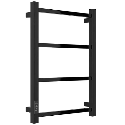 Полотенцесушитель электрический Стилье Формат 26, ширина 40 см, высота 60 см, диммер слева/справа, черный, 17527-6040/17526-6040