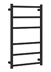 Полотенцесушитель электрический Стилье Формат 27 31528-8050, 800 x 500, ширина 53.2 см, высота 80 см, черный матовый, МЭМ справа Полотенцесушитель электрический Стилье Формат 27 31528-8050, 800 x 500, ширина 53.2 см, высота 80 см, черный матовый, МЭМ справа