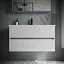 Тумба под раковину Sancos Urban UR90W 90, подвесная, белый глянец